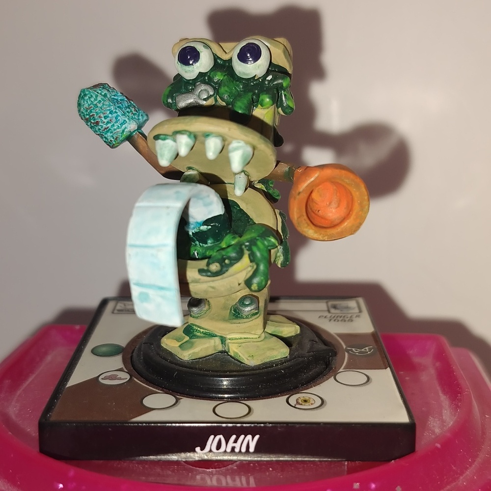WizKids Creepy Freaks Collectible Mini Figure Game Piece With Base - John 030